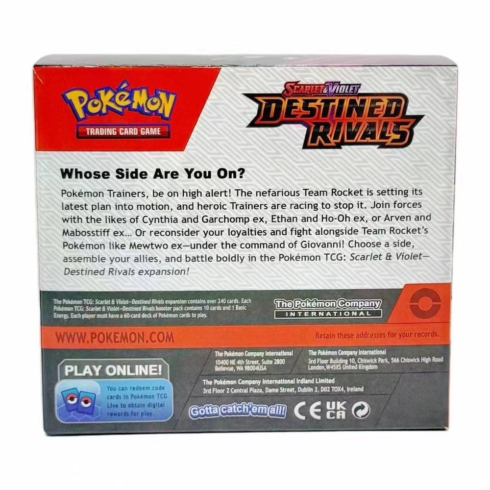 Pokemon Destined Rivals Booster Box - Picture 3 of 3